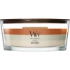Kép 1/3 - WoodWick® Vanilla Embers trilogy hajógyertya 453g