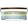 Kép 1/3 - WoodWick® Verdant Woods trilogy hajógyertya 453g