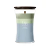 Kép 1/2 - WoodWick® Verdant Woods trilogy nagy üveggyertya 610g