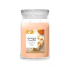 Kép 1/4 - Yankee Candle® TANGERINE & VANILLA nagy üveggyertya 567g