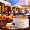 Kép 1/2 - Aurora Candle Kézműves Vajas Croissant Vintage illatgyertya 140g