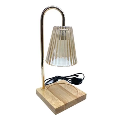  GYERTYAMELEGÍTŐ LÁMPA 1/9 15x15x35 cm kb.10 cm gyertya pohárban mérethez