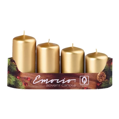 Emocio  Adventi gyertya, arany