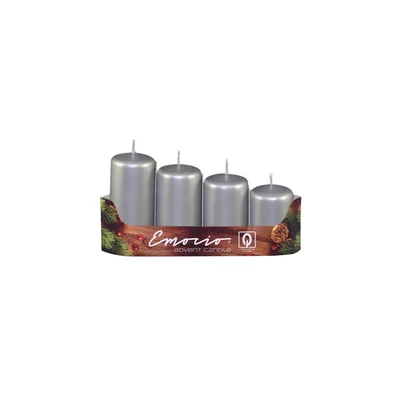 Emocio  Adventi gyertya, ezüst
