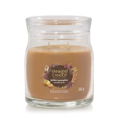 Yankee Candle® GOLDEN PUMPKIN közepes üveggyertya 368g