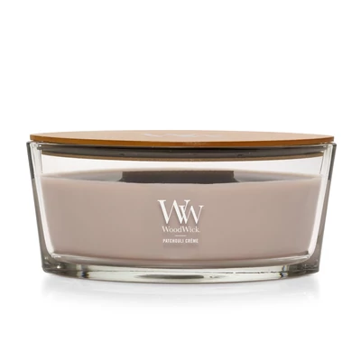 WoodWick® Patchouli Créme hajógyertya 453g