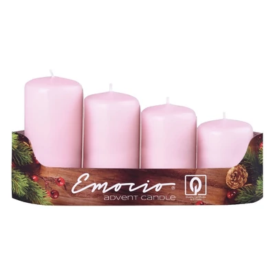 Emocio  Adventi gyertya, rózsaszín