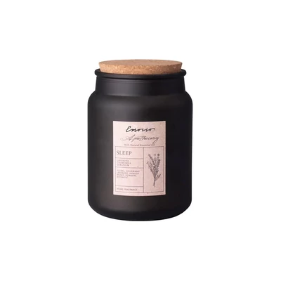 Emocio Sleep üveggyertya parafafedéllel 455g