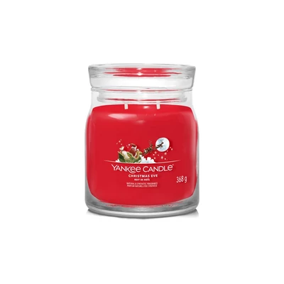Yankee Candle® Christmas eve közepes üveggyertya 368g