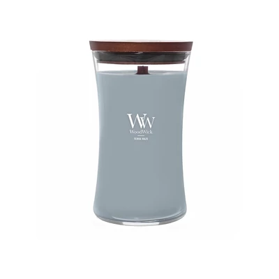 WoodWick® Terra Haze nagy üveggyertya 610g