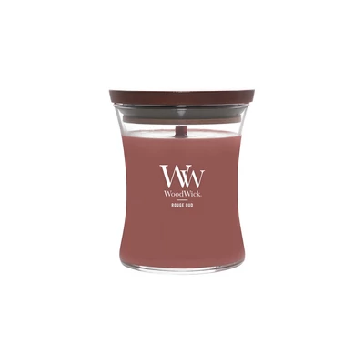 WoodWick® Rouge Oud közepes üveggyertya 275g