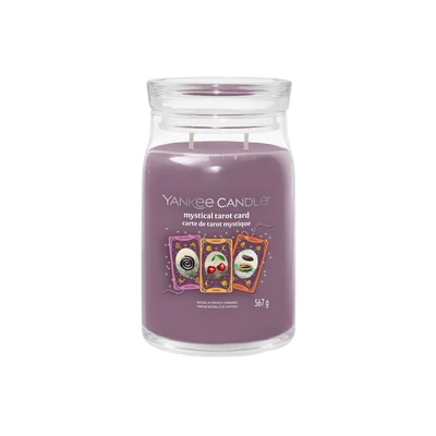 Yankee Candle® MYSTICAL TAROT CARD nagy üveggyertya 567g
