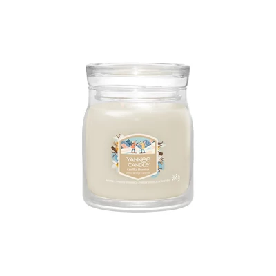 Yankee Candle® VANILLA FLURRIES közepes üveggyertya 368g