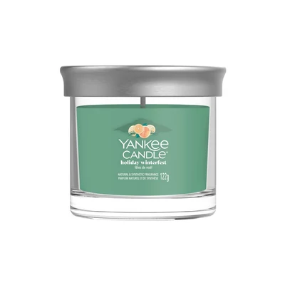 Yankee Candle®  HOLIDAY WINTERFEST tumbler kis üveggyertya 122g