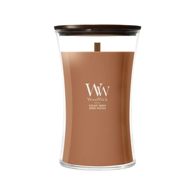 WoodWick® Radiant Amber nagy üveggyertya 610g