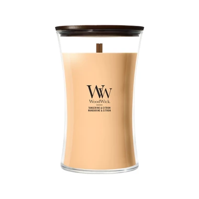 WoodWick® Tangerine & Citron nagy üveggyertya 610g