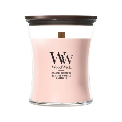 WoodWick® Coastal Sunberry közepes üveggyertya 275g