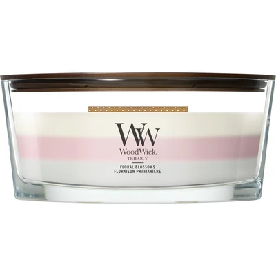 WoodWick® Floral Blossoms trilogy hajógyertya 453g