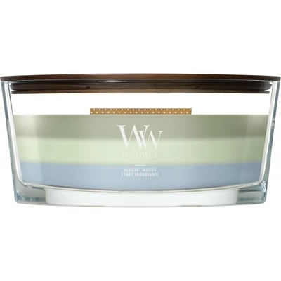 WoodWick® Verdant Woods trilogy hajógyertya 453g