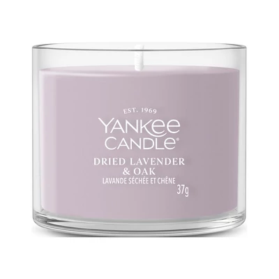 Yankee Candle® DRIED LAVENDER & OAK kis üveggyertya 37g