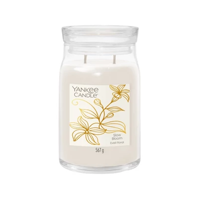 Yankee Candle® SLOW BLOOM nagy üveggyertya 567g