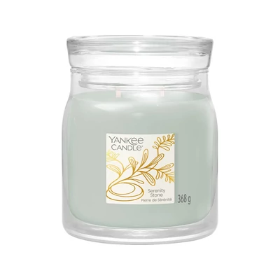 Yankee Candle® SERENITY STONE közepes üveggyertya 368g