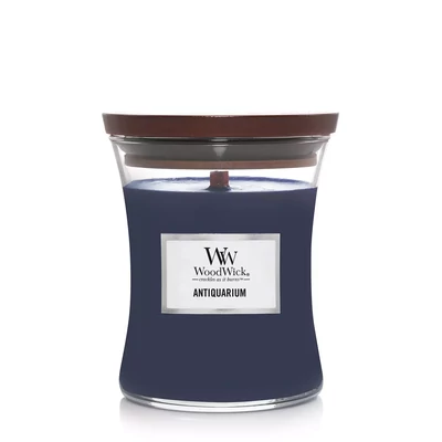 WOODWICK® ANTIQUARIUM KÖZEPES ÜVEGGYERTYA 275g