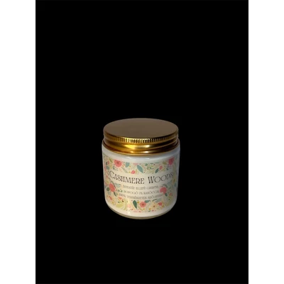 LIZen Candle Cashmere Woods - Kézműves szójagyertya (100g)