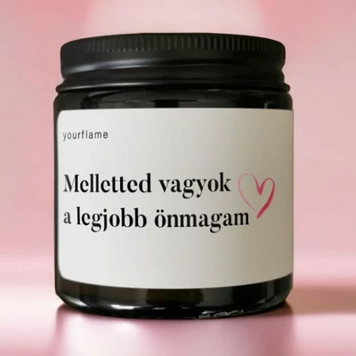 Yourflame A legkedvesebb szerelmes illatgyertya