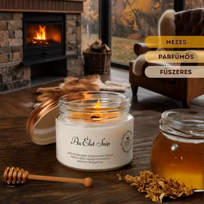 Aurora Candle Az Élet Szép Vintage illatgyertya 140g