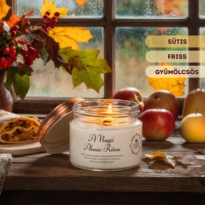 Aurora Candle A Nagyi almás rétese Vintage illatgyertya 140g