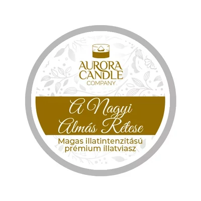 Aurora Candle A Nagyi almás rétese mini illatviasz