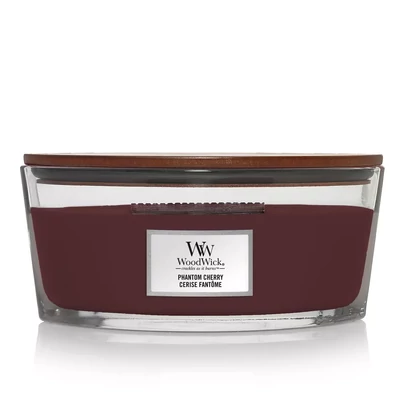 WoodWick® Dark Cherry (PHANTOM CHERRY) HAJÓGYERTYA
