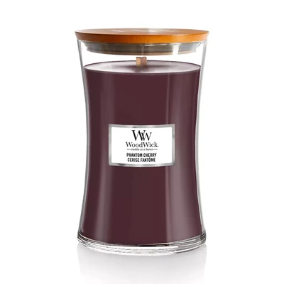 WoodWick® PHANTOM CHERRY NAGY ÜVEGGYERTYA 610g