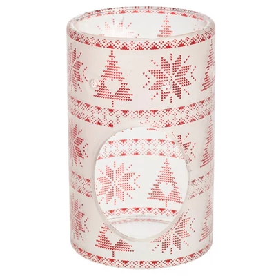 Yankee Candle® Red Nordic Frosted Glass aromalámpa