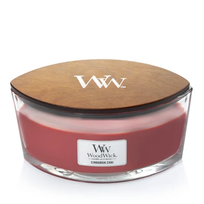 WoodWick® Cinnamon Chai hajógyertya
