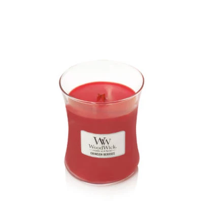 WoodWick® Crimson Berries közepes üveggyertya