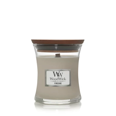 WoodWick® Fireside kis üveggyertya