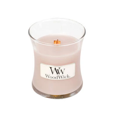 WoodWick® Vanilla &amp; Sea Salt kis üveggyertya