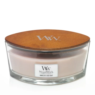 WoodWick® Vanilla &amp; Sea Salt hajógyertya