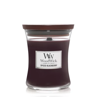 WoodWick® Spiced Blackberry közepes üveggyertya