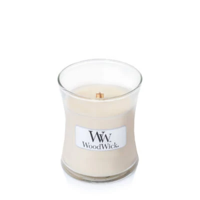 WoodWick® Vanilla Bean kis üveggyertya