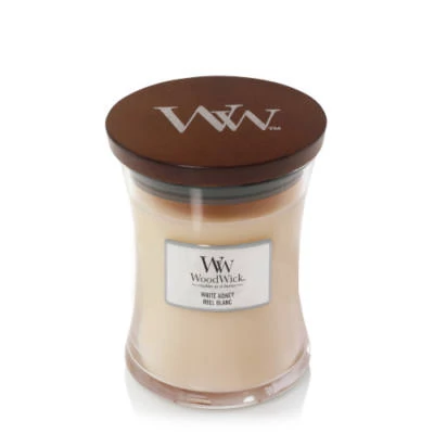 WoodWick® White Honey közepes üveggyertya