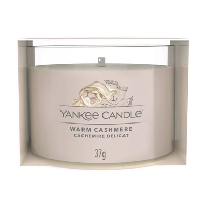 Yankee Candle® Warm Cashmere kis üveggyertya 37g
