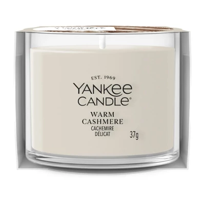 Yankee Candle® Warm Cashmere kis üveggyertya 37g