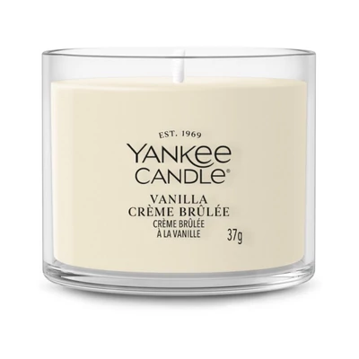 Yankee Candle® Vanilla Créme Brulee kis üveggyertya 37g