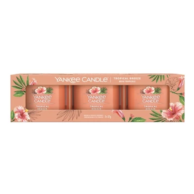 Yankee Candle® Tropical Breeze kis üveggyertya szett 3x37g