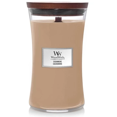 WoodWick® Cashmere nagy üveggyertya 610g