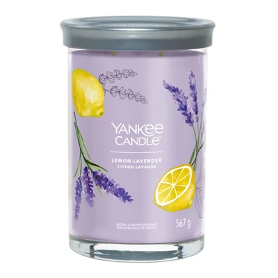 Yankee Candle® Lemon Lavender Tumbler nagy üveggyertya 567g
