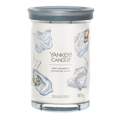 Yankee Candle® Soft Blanket Tumbler nagy üveggyertya 567g